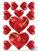 Edible Cherry Pasties & Pecker Wraps by Pastease in red