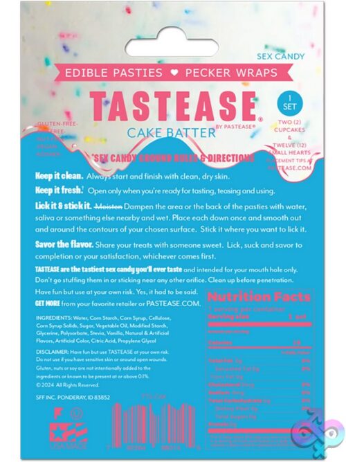 Tastease Edible Cupcake Pasties &Amp; Pecker Wraps - Image 3