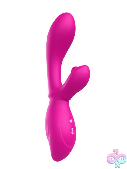 Thumping Ball Rabbit Vibrator Pink - Image 2