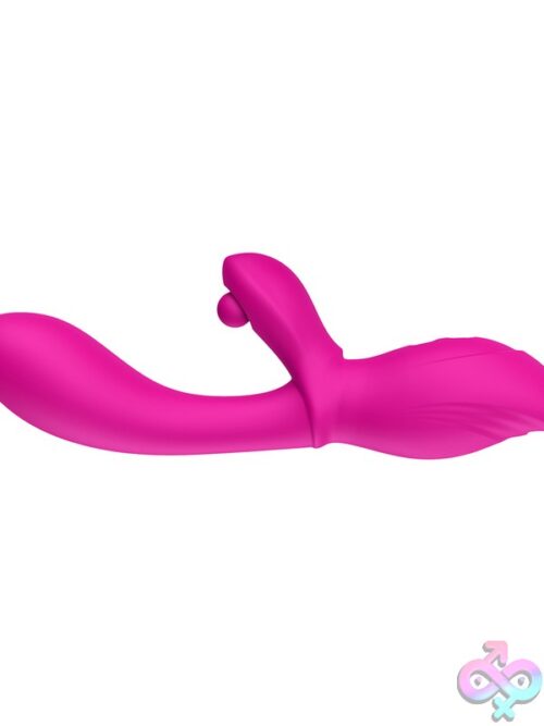 Thumping Ball Rabbit Vibrator Pink - Image 3