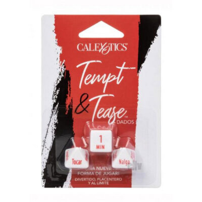 Tempt Tease Dados Spanish Version by CalExotics adult dice game
