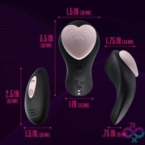 Temptasia - Heartbeat - Panty Vibe With Remote - Pink - Image 3