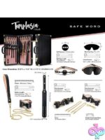 Temptasia - Safe Word - Bondage Kit With Suitcase - Black - Image 2