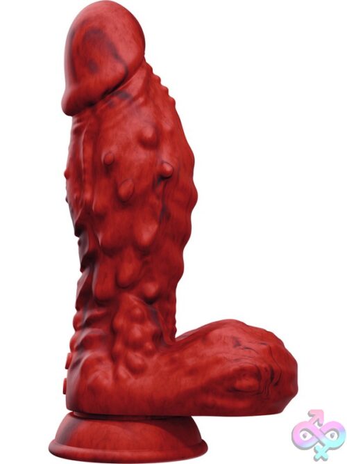 Tentra Vulkris Volcanic Dragon Vibrating Dildo Red - Image 2
