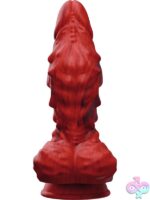Tentra Vulkris Volcanic Dragon Vibrating Dildo Red - Image 3