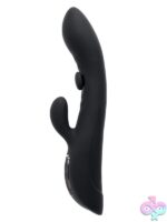 That's The Spot Dual Tapping G-Spot Rabbit Vibrator – Black - Image 2