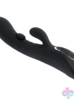 That's The Spot Dual Tapping G-Spot Rabbit Vibrator – Black - Image 3