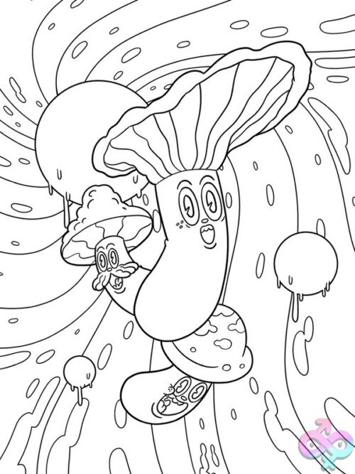 That'S Trippy Adult Coloring Book - Image 3