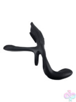 Playboy Pleasure Triple Style Black Cock Ring - Image 9