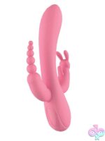 The Beat Trifecta Massager Pink - Image 3
