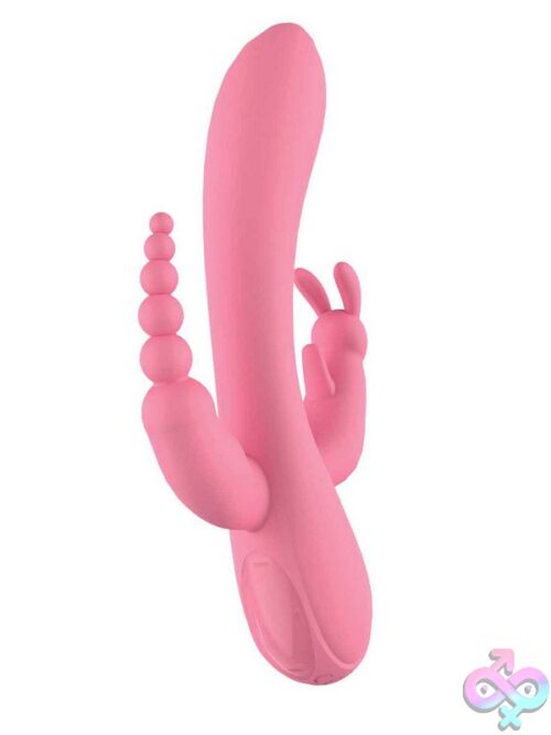 The Beat Trifecta Massager Pink - Image 3