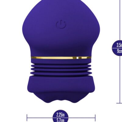 clitoral stimulator silicone Blush Collection Riana Royal Indigo by Blush