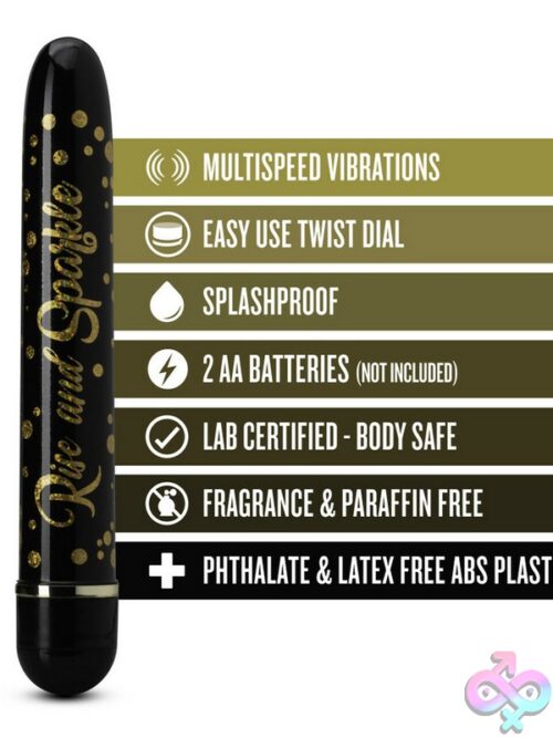 The Collection Rise And Sparkle Vibrator – Black - Image 3