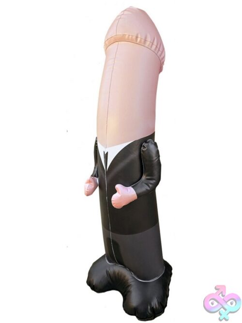 Dickheads Inflatable Groom Bop Bag – Pink - Image 2