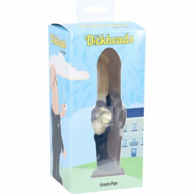 Cheeky beige ceramic groom novelty pipe bachelorette party gift by Shots Toys