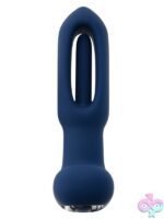 The Flapper G-Spot Vibrator in Blue by Evolved Novelties - Image 2