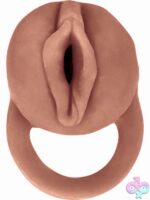 The Great Extender 2-In-1 8" Extender & Masturbator Brown
