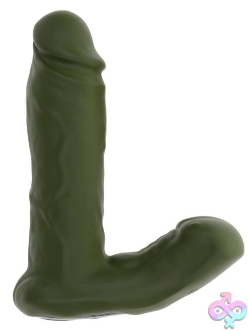 The Hunk Dual-Shaft Thrusting Vibrator In Green - Image 2