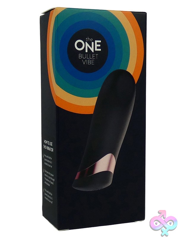 Discreet-Toys-The-One-Bullet-Vibe-Nu-To-0072 Sleek Black Classic Bullet Vibe By The One, Compact Design For Targeted Stimulation