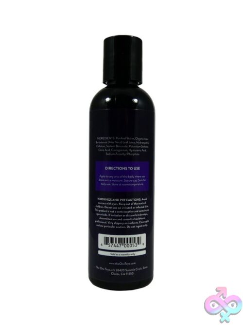 The One Organic Water-Based Lubricant 4 Oz. - Image 2