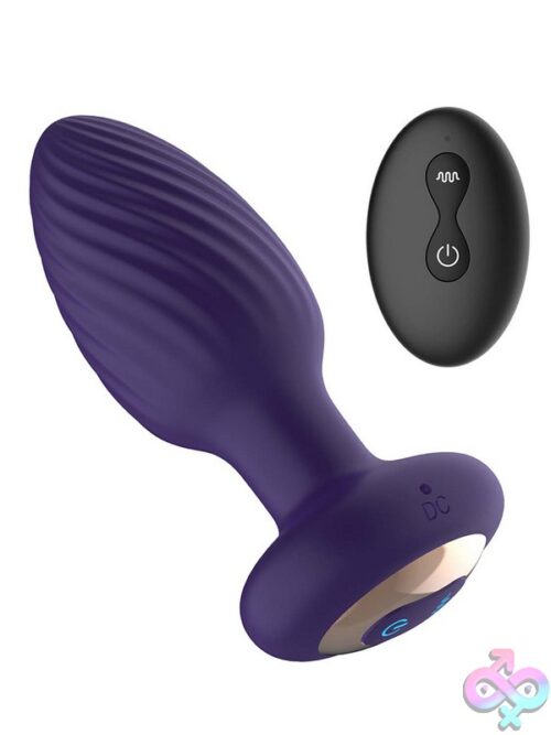 The Royale Rotating Anal Plug – Purple - Image 3