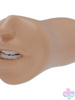 The Super Sucker College Crush Ultraskyn Masturbator With Braces Vanilla - Image 2