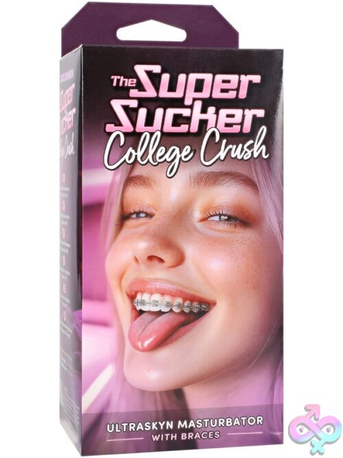 The Super Sucker College Crush Ultraskyn Masturbator With Braces Vanilla - Image 3
