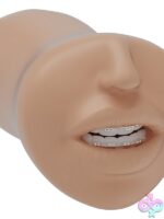 The Super Sucker College Crush Ultraskyn Masturbator With Braces Vanilla - Image 4