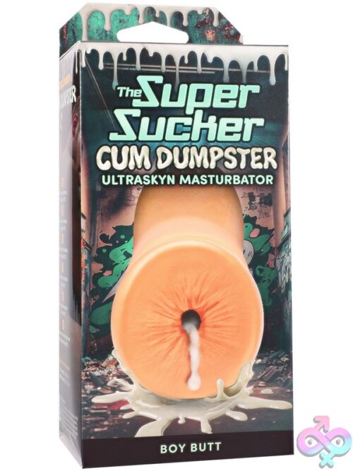 The Super Sucker Cum Dumpster Boy Butt Ultraskyn Masturbator Vanilla - Image 2