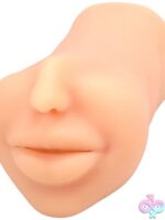 The Super Sucker Cum Guzzler Male Mouth Ultraskyn Masturbator Vanilla - Image 4