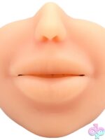 The Super Sucker Cum Guzzler Male Mouth Ultraskyn Masturbator Vanilla - Image 5