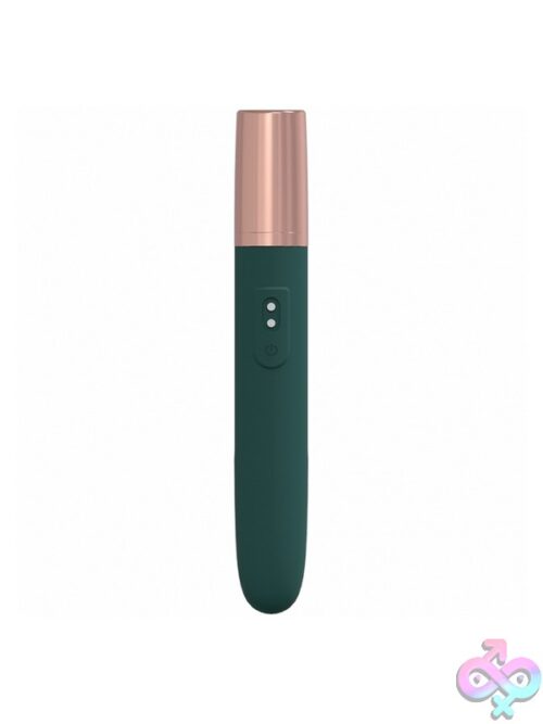 The Traveler 10-Speed Silicone Rechargeable Vibrator – Forest Green - Image 2