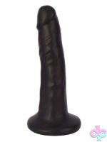 Thinz 6" Slim Dong in Midnight Black by Curve Novelties - Image 2