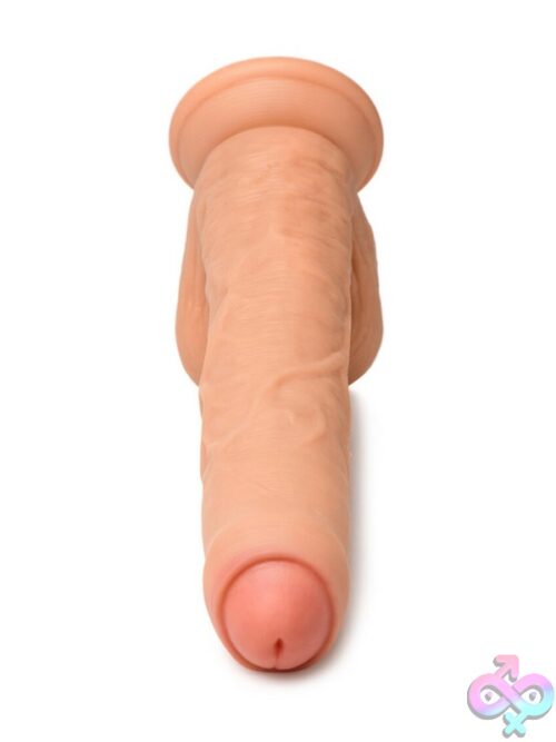 Thinz 8&Quot; Uncut Dildo With Balls – Beige - Image 3