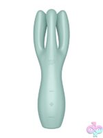 Threesome 3 Lay-On Vibrator – Mint Green - Image 3