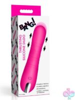 Thrusting Silicone Dildo - Pink