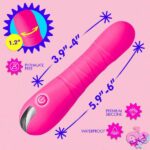 Thrusting Silicone Dildo - Pink - Image 3