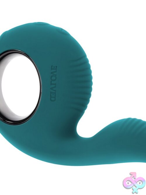 Thumbs Up Dual-Motor Clit &Amp; G-Spot Vibrator In Blue - Image 3