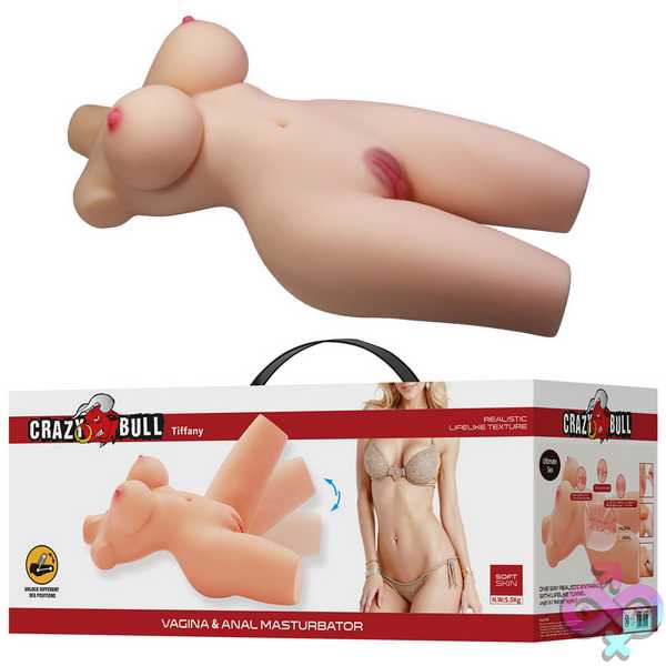 Discreet-Toys-Tiffany-Vagina-And-Anal-Masturbator-White-Bm-009268G Tiffany - Vagina And Anal Masturbator - White - Image 1