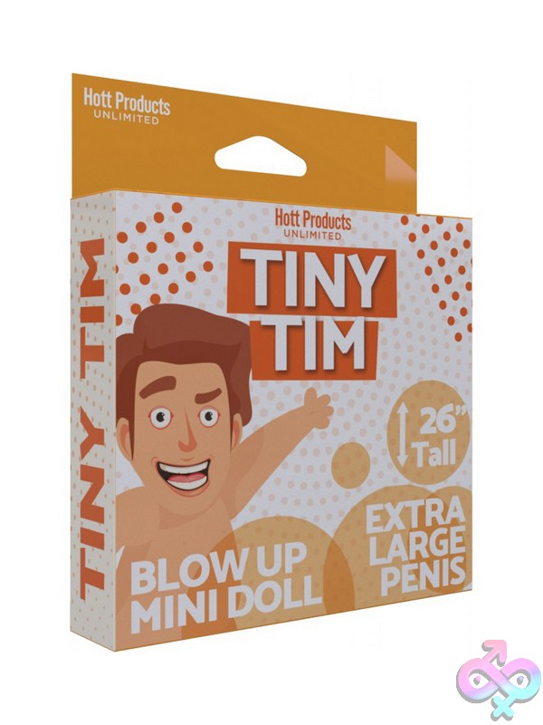 Discreet-Toys-Tiny-Tim-Blow-Up-Party-Doll-Nu-Hp-3451 26-Inch Beige Inflatable Party Doll Novelty Gag Gift By Hott Products