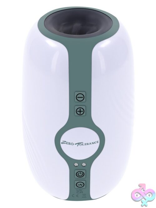 Touchdown Vibrating Tightening Stroker In White By Zero Tolerance - Image 2