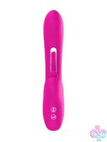 Tapping Tongue Rabbit Vibrator Pink - Image 2