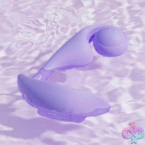 Trill Wearable Dual Vibrator - Lavender - Image 3