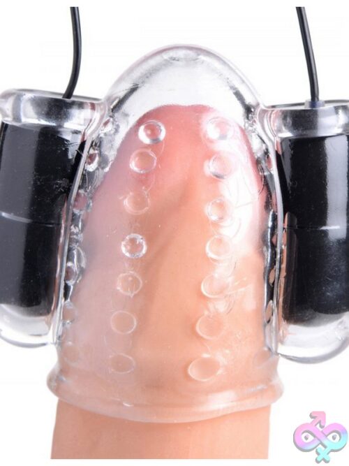 Trinity Men 20X Deluxe Dual Vibrating Head Teaser - Image 3