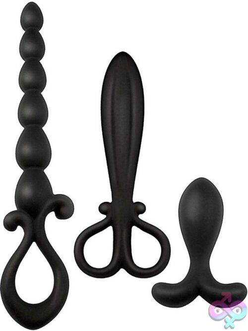 Trio Deluxe Anal Exploration Kit – Black - Image 2