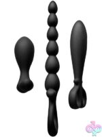 Trio Deluxe Anal Exploration Kit – Black - Image 3