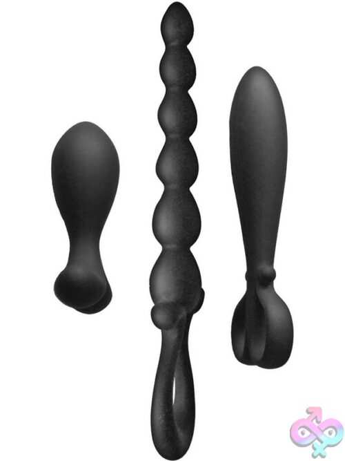 Trio Deluxe Anal Exploration Kit – Black - Image 4
