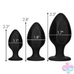 Triple Juicers Silicone Anal Trainer Set - Black - Image 2