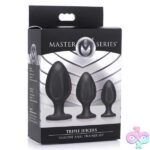 Triple Juicers Silicone Anal Trainer Set - Black
