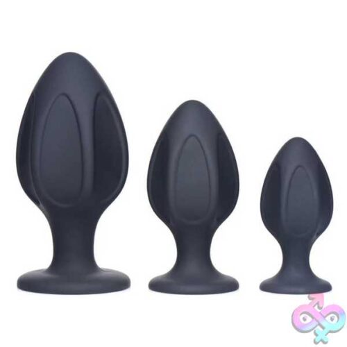 Triple Juicers Silicone Anal Trainer Set - Black - Image 3